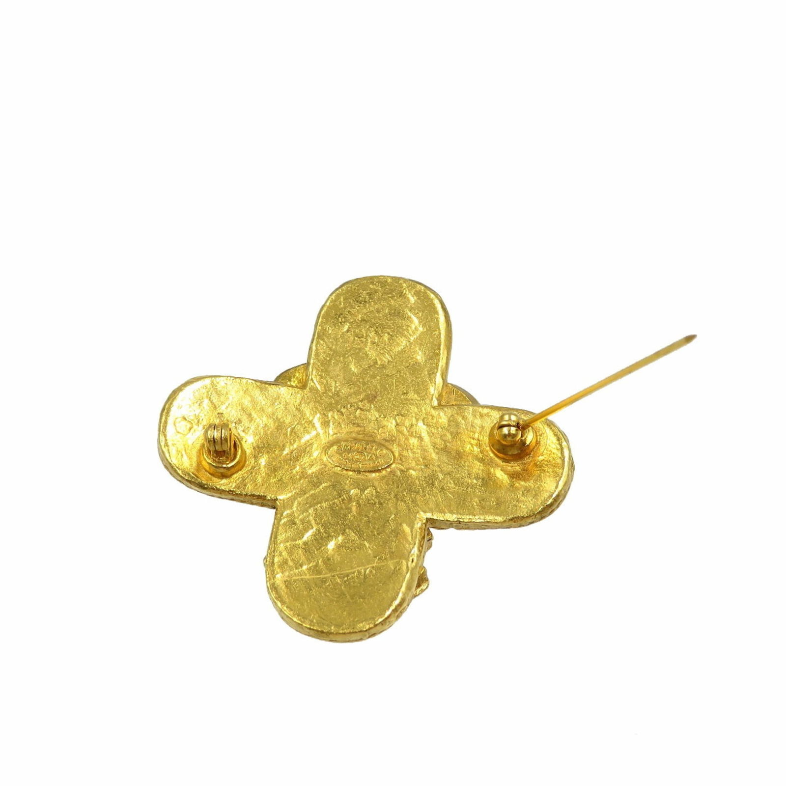 Metal Chanel Brooch - 3