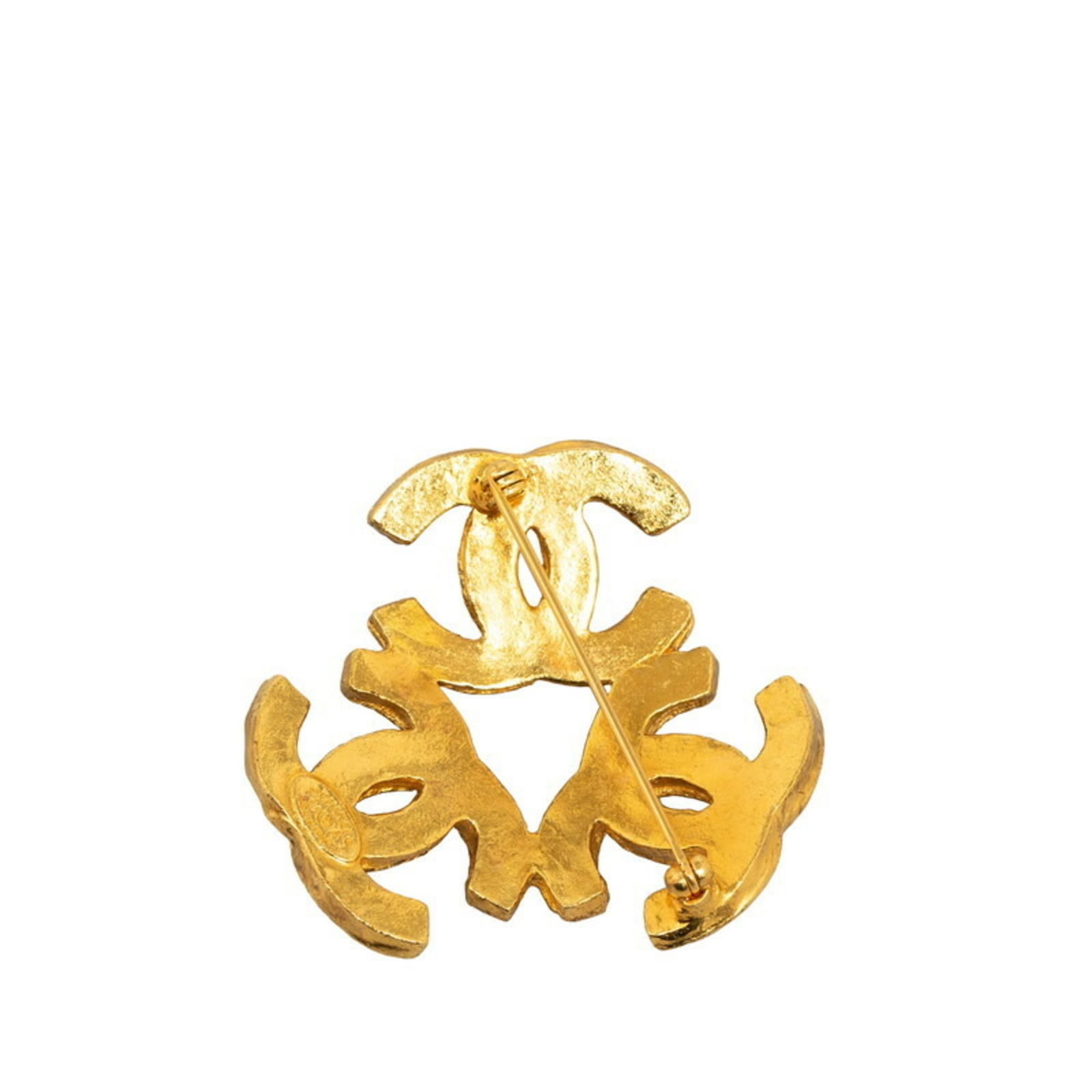 Plating Chanel Brooch Gold - 2