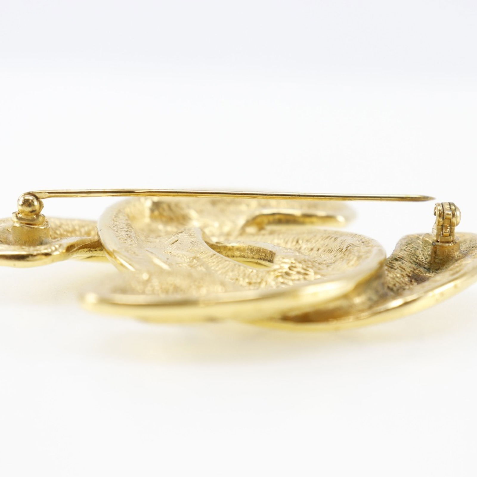 Metal Chanel Brooch - 4