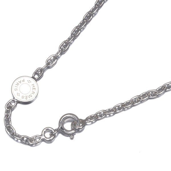 Silver Hermes Chain Necklace Chaine D'Ancre Ttpm 40Cm 925 Sterling: Silver Hermes Chain Necklace Chaine D'Ancre Ttpm 40Cm 925 Sterling This listing features Silver Hermes Chain Necklace Chaine D'Ancre Ttpm 40Cm 925 Sterling. Item specifics are provided below. Item Spe