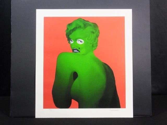 Signed Teiji Hayama "Hulk Marilyn" Neo Silkscreen Edition of 100: Signed Teiji Hayama "Hulk Marilyn" Neo Silkscreen Edition of 100 Experience the bold style of Japanese artist Teiji Hayama with this rare "Hulk Marilyn" Neo Silkscreen Edition, signed and limited to 1