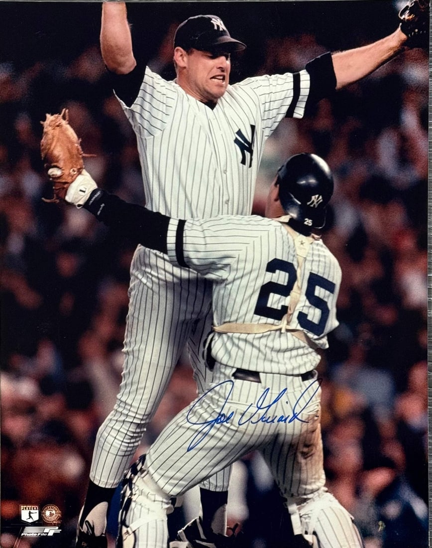 Photo Joe Girardi Autographed Yankees 11x14: Photo Joe Girardi Autographed Yankees 11x14 Get ready to own a piece of baseball history with this autographed 11x14 photo of Joe Girardi, the former Yankees manager. Signed in sharpie across the