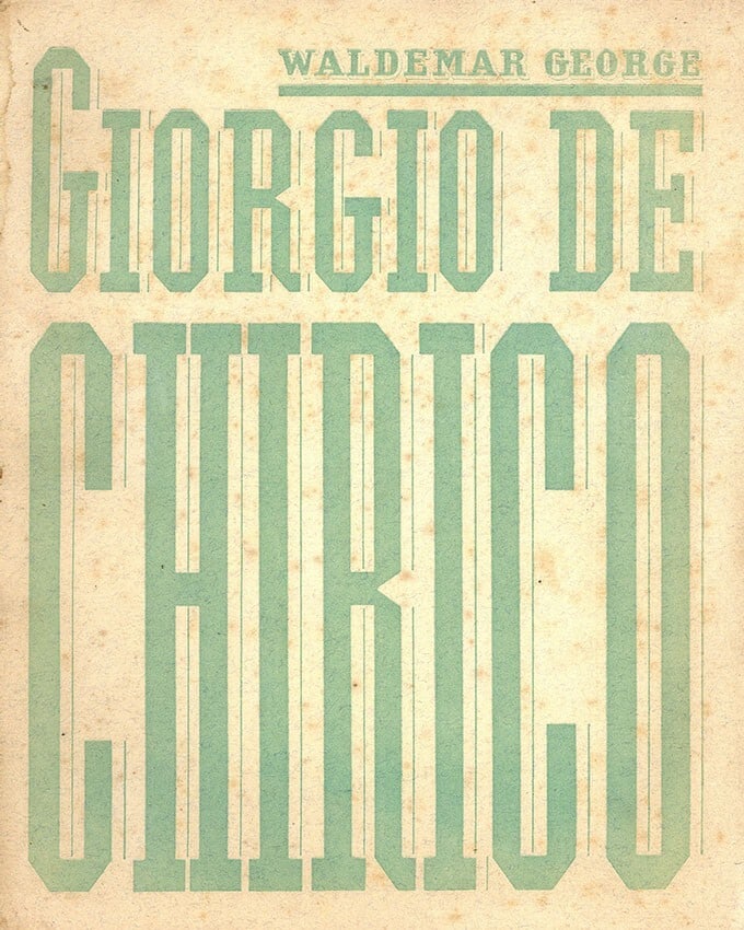 560 Chirico: Avec des Fragments Litteraires de L'Artiste1928 Limited to: 560 Chirico: Avec des Fragments Litteraires de L'Artiste1928 Limited to Own a rare and iconic work of literature, 560 Chirico: Avec des Fragments Litteraires de L'Artiste1928, the first edition of thi