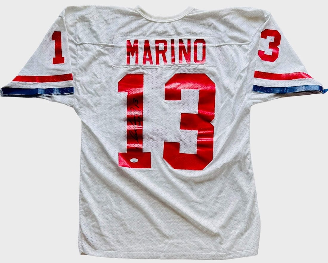 (JSA) Dan Marino Autographed Wilson Pro Bowl Jersey (1 of 4)