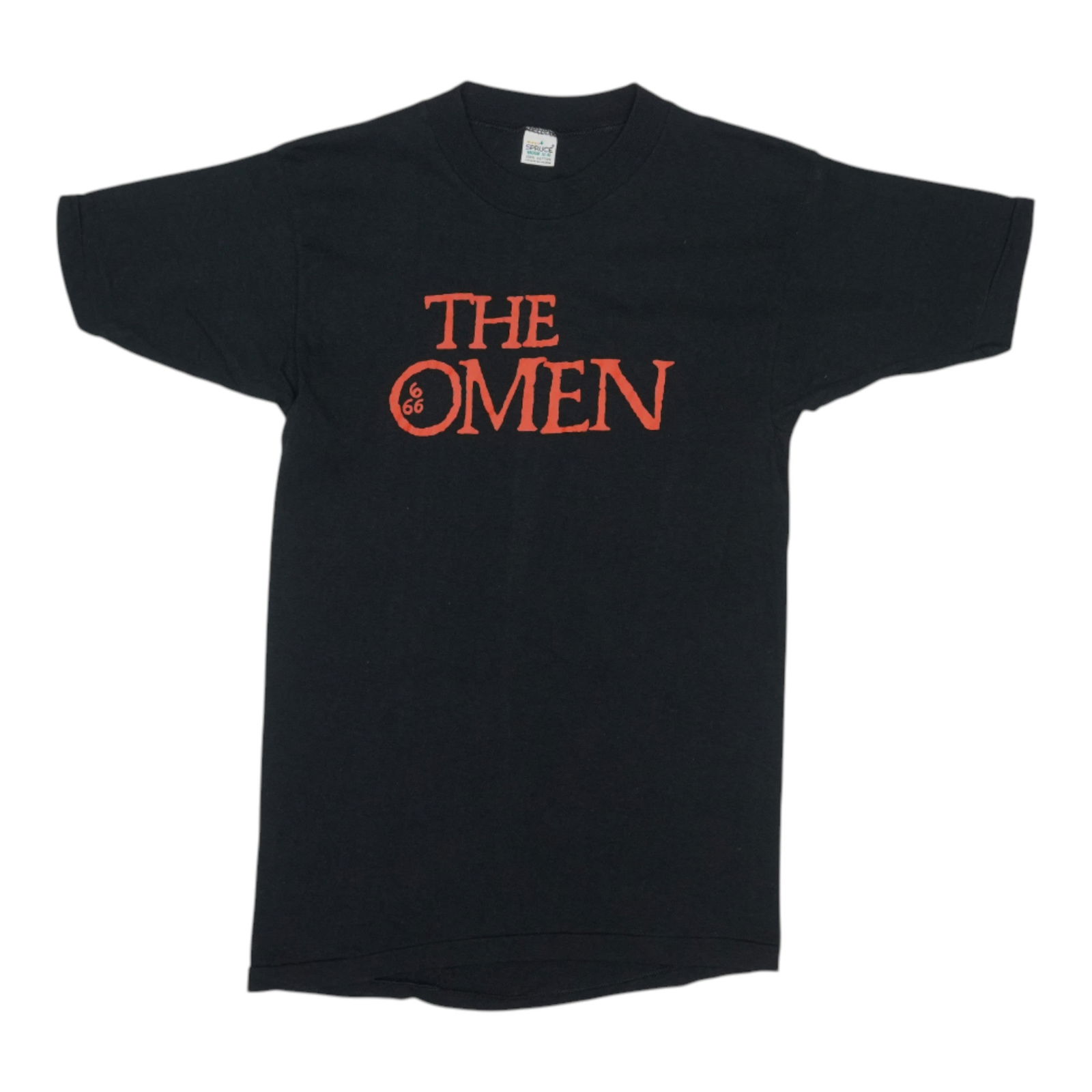 The Omen 1976 Movie Promo Shirt: The Omen 1976 Movie Promo Shirt Get ready to unleash the evil with this authentic 1976 The Omen Movie Promo Shirt, made from 100% cotton and boasting a classic black design that's as iconic as the fil