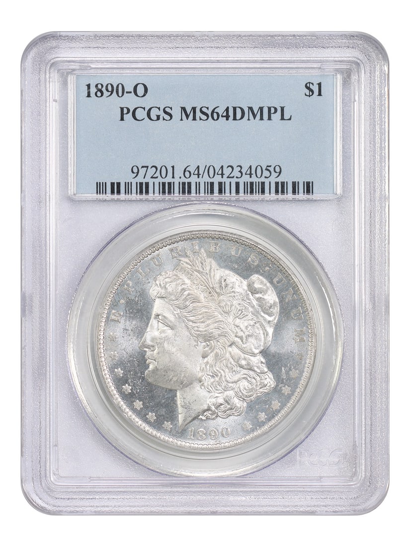 Morgan Dollar - 1890-O $1 PCGS MS64DMPL (1 of 4)