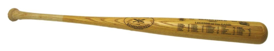 Diamonds Remembered Baseball Bat 164927 - 1915-1951 Braves Legends of the Game (1 of 4)