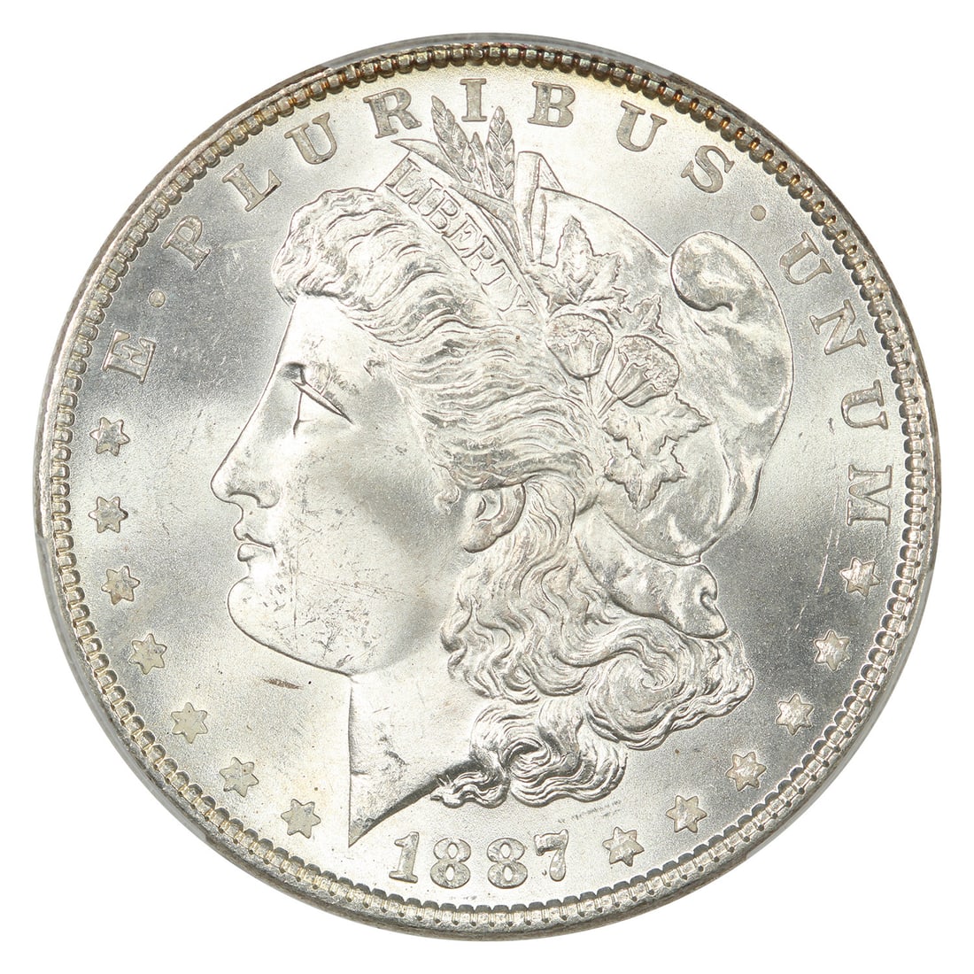 Morgan Dollar - 1887 $1 PCGS MS65 - 3