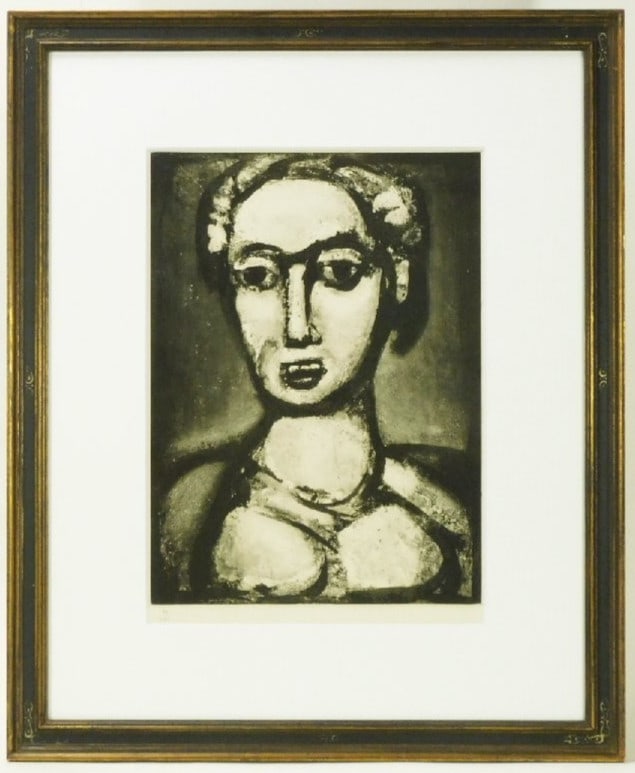 Georges Rouault 'Devil IV' (Fleurs du Mal) Etching & Aquatint, 1920s (1 of 9)