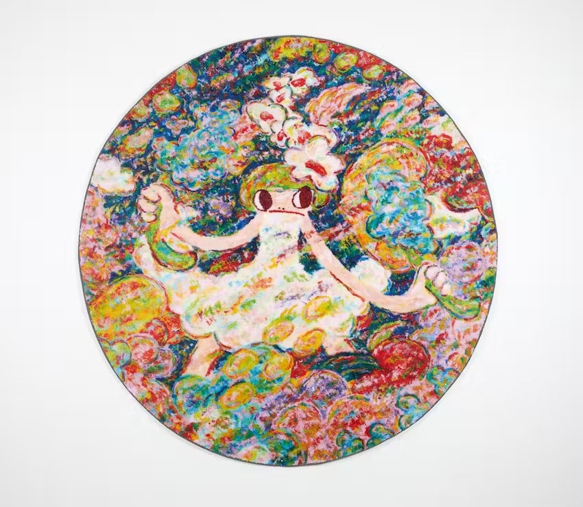 ?190cm Ayako Rokkaku Limited Rag Magic Hand takashi murakami Size: ?190cm Ayako Rokkaku Limited Rag Magic Hand takashi murakami Size Meet the Ayako Rokkaku, a stunning silhouette of Takashi Murakami's iconic character, crafted with meticulous attention to detail and