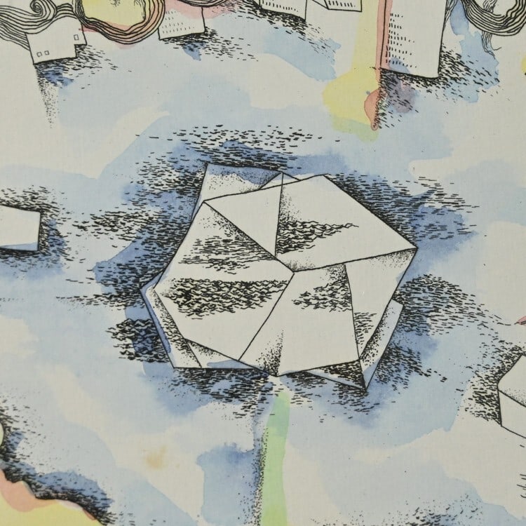 100 Risaburo Kimura Signed Hand-colored Original Etching Print Framed Limited - 3