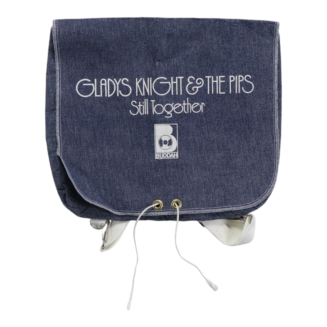 Gladys Knight & The Pips Still Together Promo Bag (1977): Gladys Knight & The Pips Still Together Promo Bag (1977) Get ready to groove with the iconic Gladys Knight & The Pips! This vintage 1977 promo bag, still in excellent condition, is a rare find for
