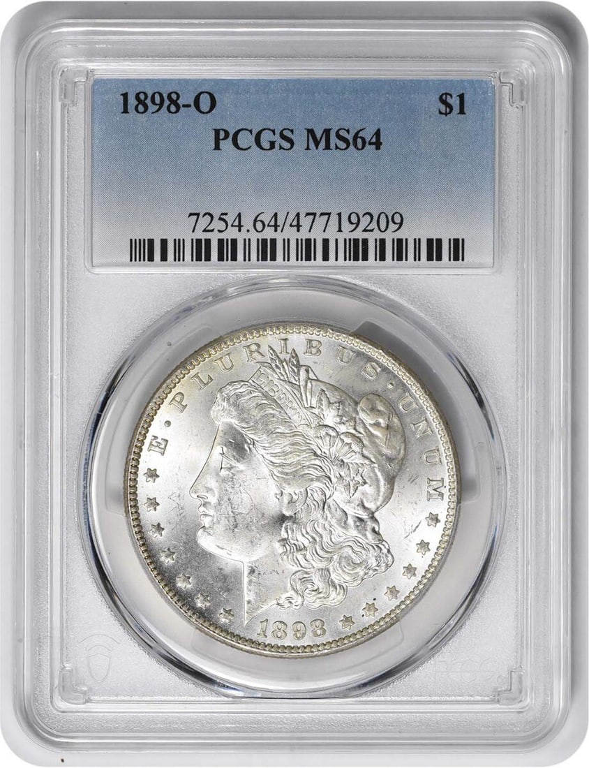 Morgan Silver Dollar (MS64) - 1898-O (1 of 1)