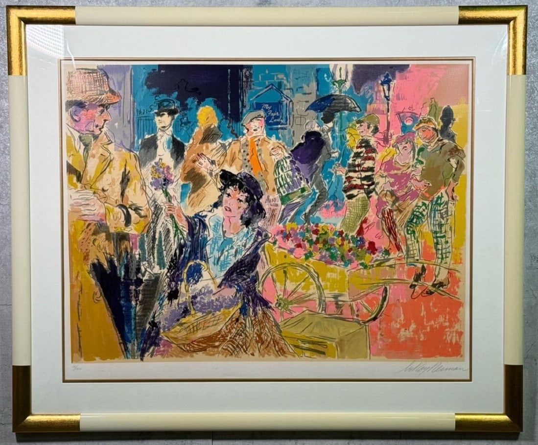 Art LeRoy Neiman My Fair Lady Signed Lithograph Large Framed Broadway: Art LeRoy Neiman My Fair Lady Signed Lithograph Large Framed Broadway Experience the iconic world of Broadway through the vibrant brushstrokes of LeRoy Neiman, renowned artist and illustrator of legen