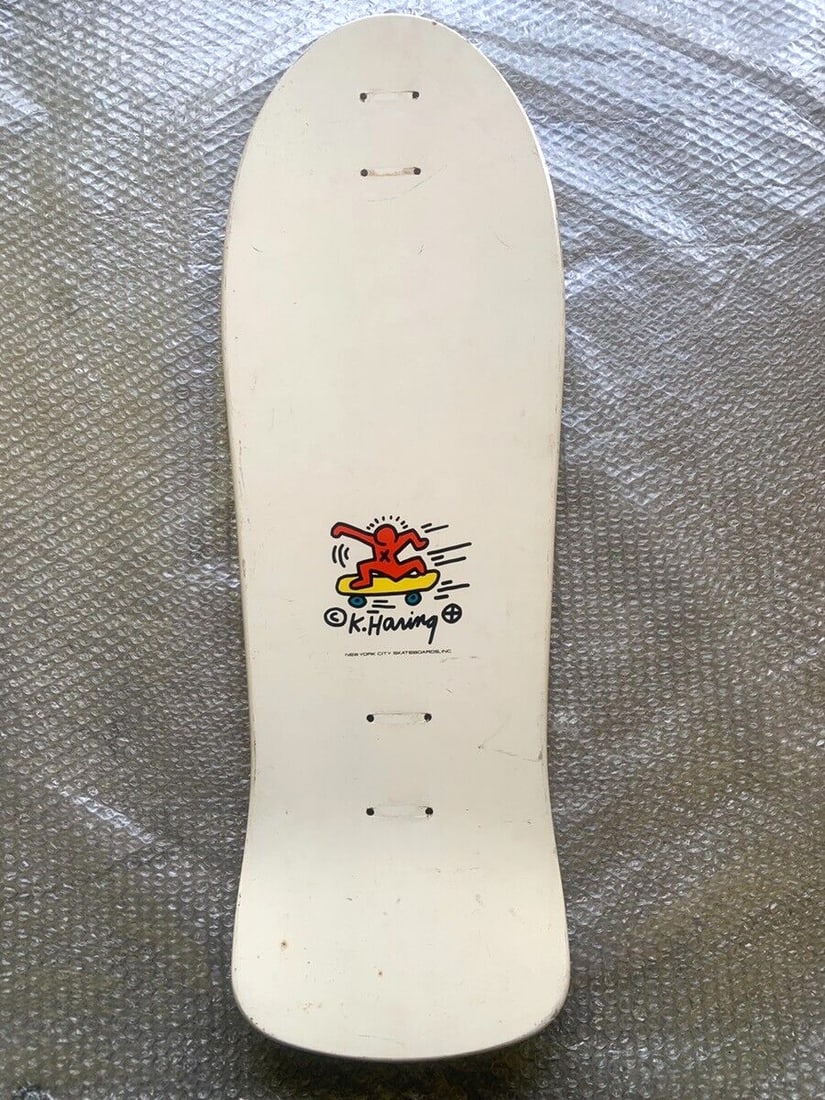 Keith Haring Pop Shop Skateboard Deck (1986) - 2