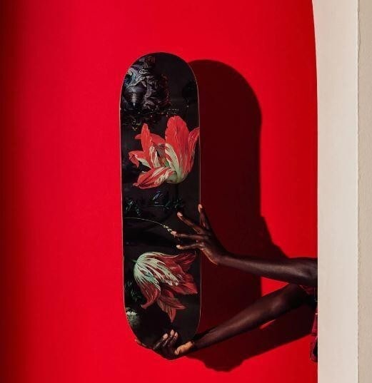 deck Alexander McQueen Skateboard - 2