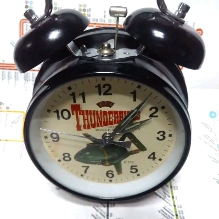 Collectible THUNDERBIRDS No. 2 Alarm Clock Working Rare Retro Decor: Collectible THUNDERBIRDS No. 2 Alarm Clock Working Rare Retro Decor This listing features Collectible THUNDERBIRDS No. 2 Alarm Clock Working Rare Retro Decor. Item specifics are provided below. Item