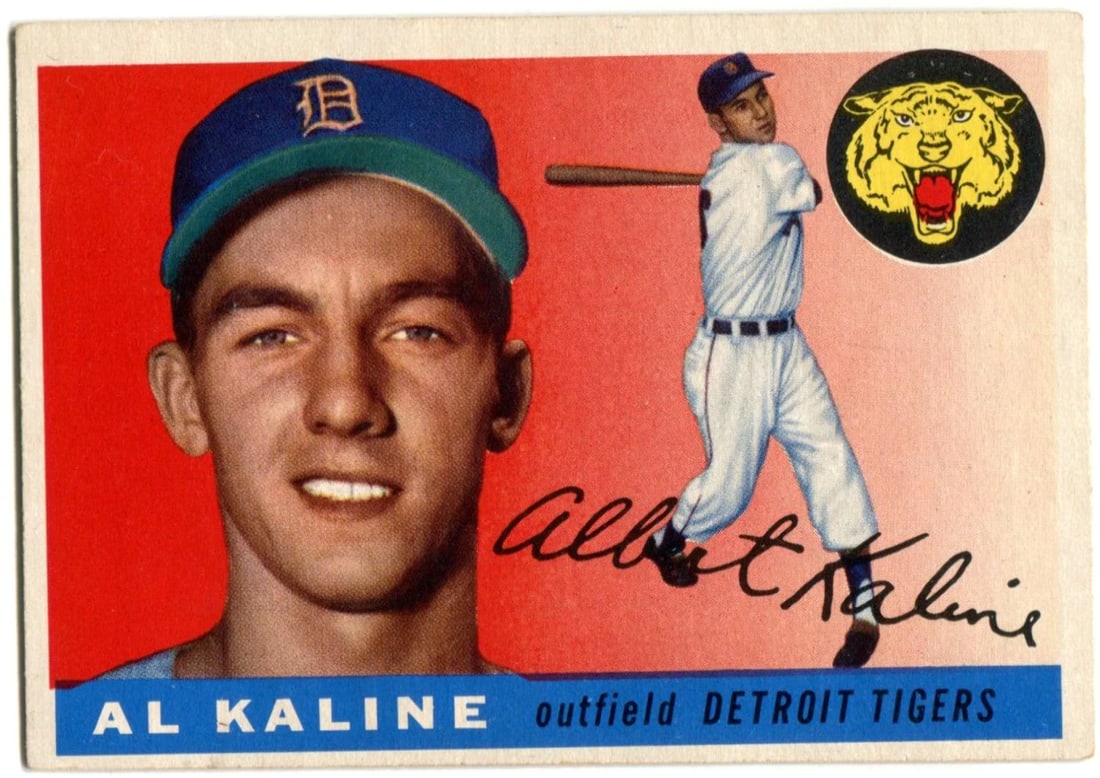 #4 Al Kaline 1955 Topps Card: #4 Al Kaline 1955 Topps Card Get ready to relive baseball history with the iconic 1955 Topps card of Al Kaline, one of the greatest players in Detroit Tigers lore. As the #4 card in this highly