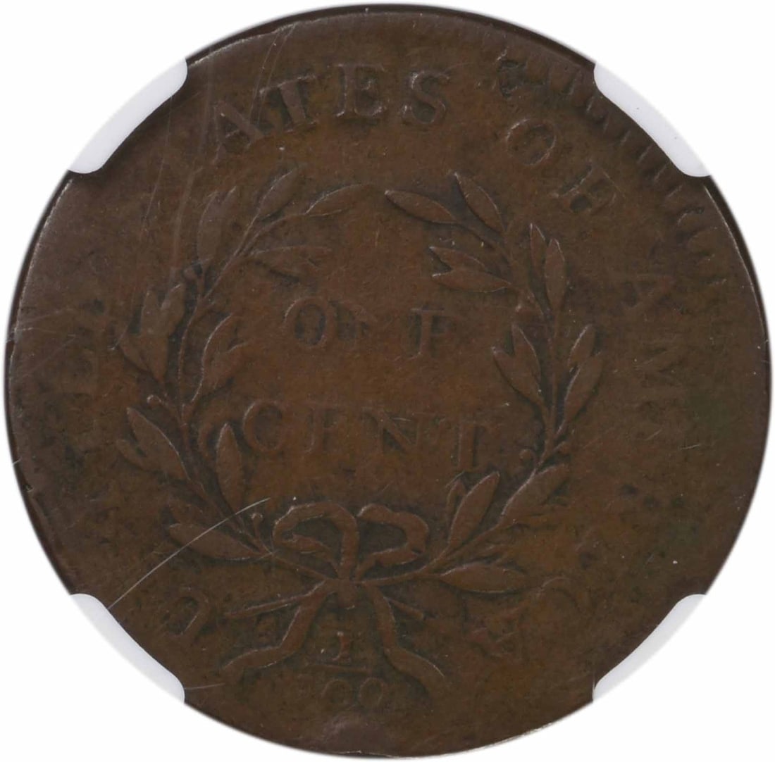 Plain Edge 1795 Large Cent (VG10BN) - 3