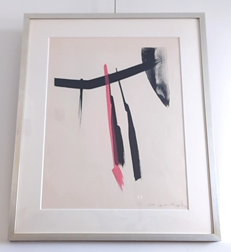 Autographed Toko Shinoda "Flute" Lithograph ed.8/ 28: Autographed Toko Shinoda "Flute" Lithograph ed.8/ 28 A stunning lithograph by renowned artist Toko Shinoda, "Flute" is a beautiful piece of art that showcases the artist's unique style and skill. Sign