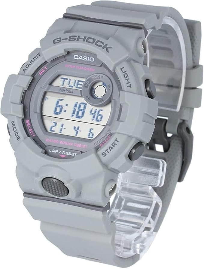 Tracker Casio G-SHOCK GMD-B800SU-8 Gray Digital Mens Watch Bluetooth Step (1 of 3)
