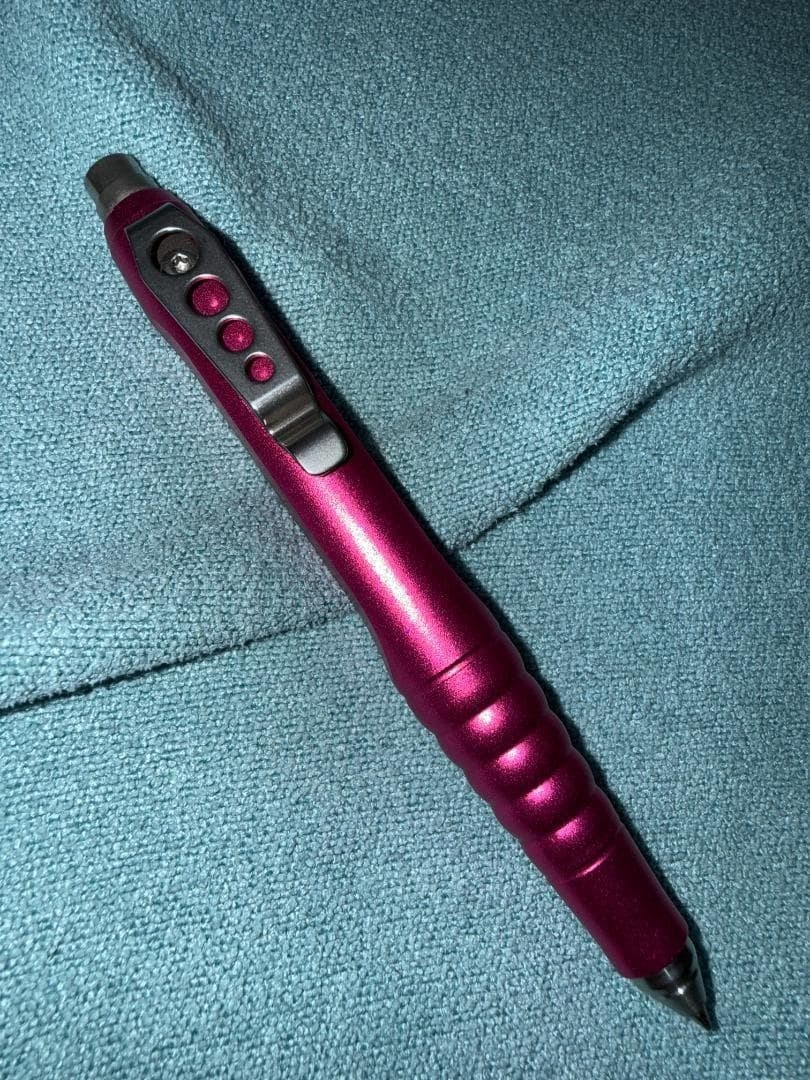 Surefire EWP-02 Metallic Pink Tactical Pen - Collectible Writing Instrument: Surefire EWP-02 Metallic Pink Tactical Pen - Collectible Writing Instrument A sleek and stylish addition to any collection, the Surefire EWP-02 Metallic Pink Tactical Pen is a unique writing instrumen