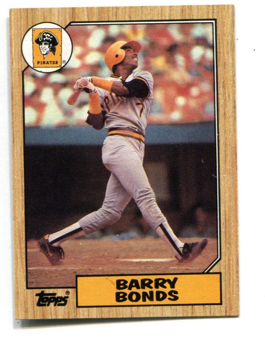 Card Barry Bonds 1987 Topps #320 (1 of 2)
