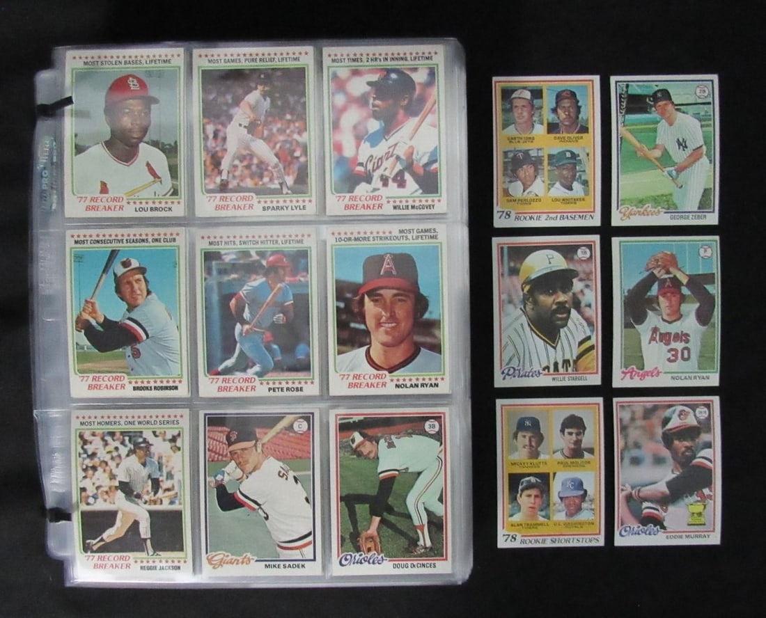 1978 Topps Baseball Complete Set in Pocket Pages - Ryan & Stargell (1 of 6)