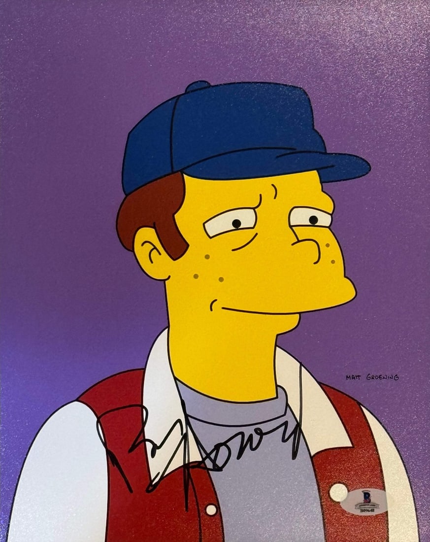 (Beckett) Ron Howard The Simpsons Autographed 8x10 Celebrity Photo: (Beckett) Ron Howard The Simpsons Autographed 8x10 Celebrity Photo Get ready to add some Hollywood glamour to your collection with this rare and unique autographed photo of Ron Howard from The Simpson