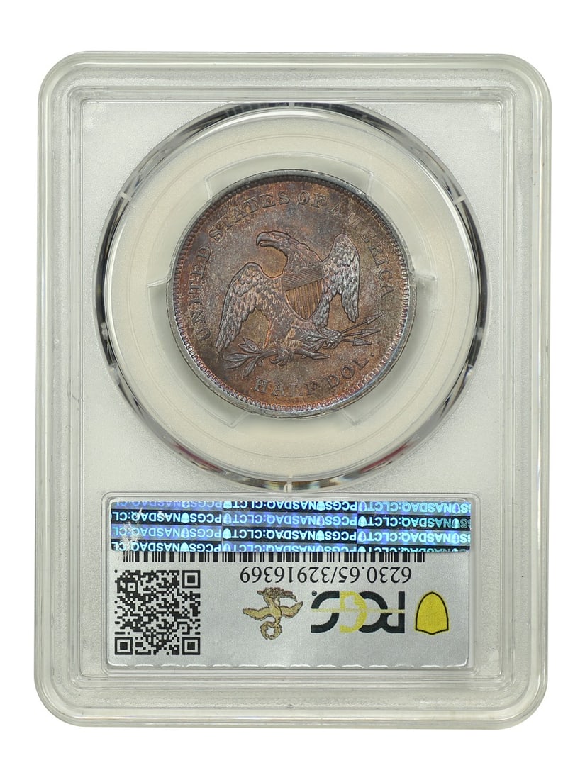 1839 50C PCGS MS65 No Drapery Ex D.L. Hansen & Pogue - 2
