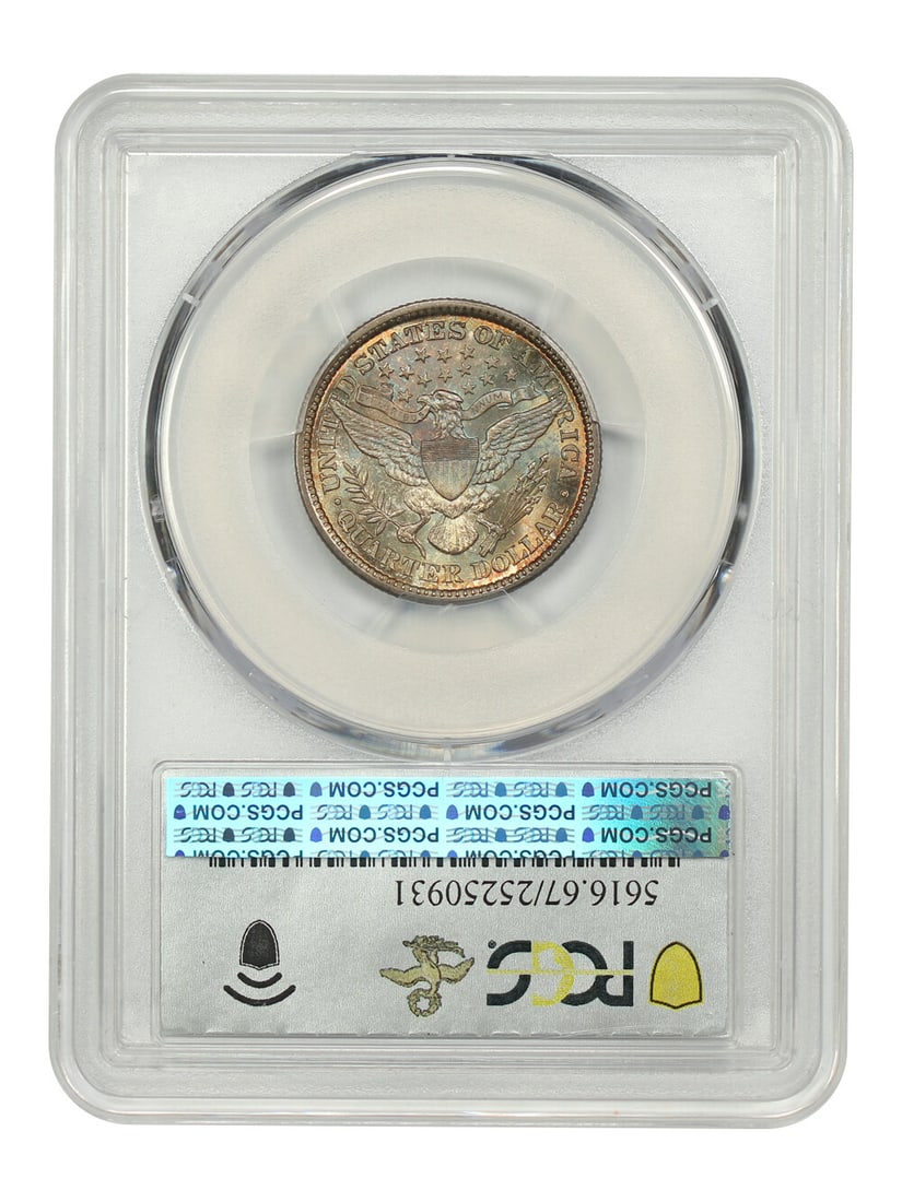PCGS MS67 1897 25C - 2