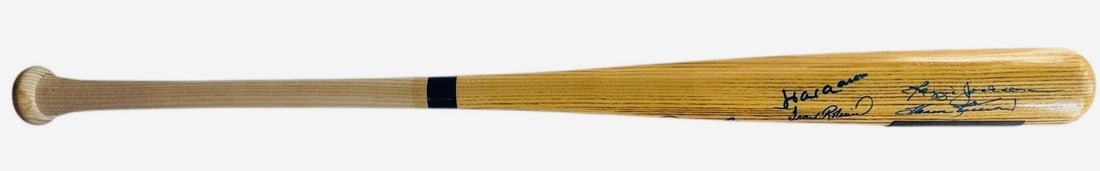 (JSA) 500 Home Run Club Autographed Rawlings Adirondack Bat: (JSA) 500 Home Run Club Autographed Rawlings Adirondack Bat Own a piece of baseball history with this incredible 500 Home Run Club Autographed Rawlings Adirondack Bat, signed by five legendary players