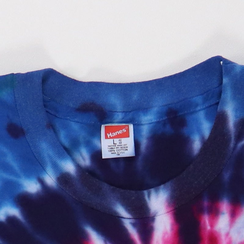 Shirt 1980s Rainbow Tie Dye - 3