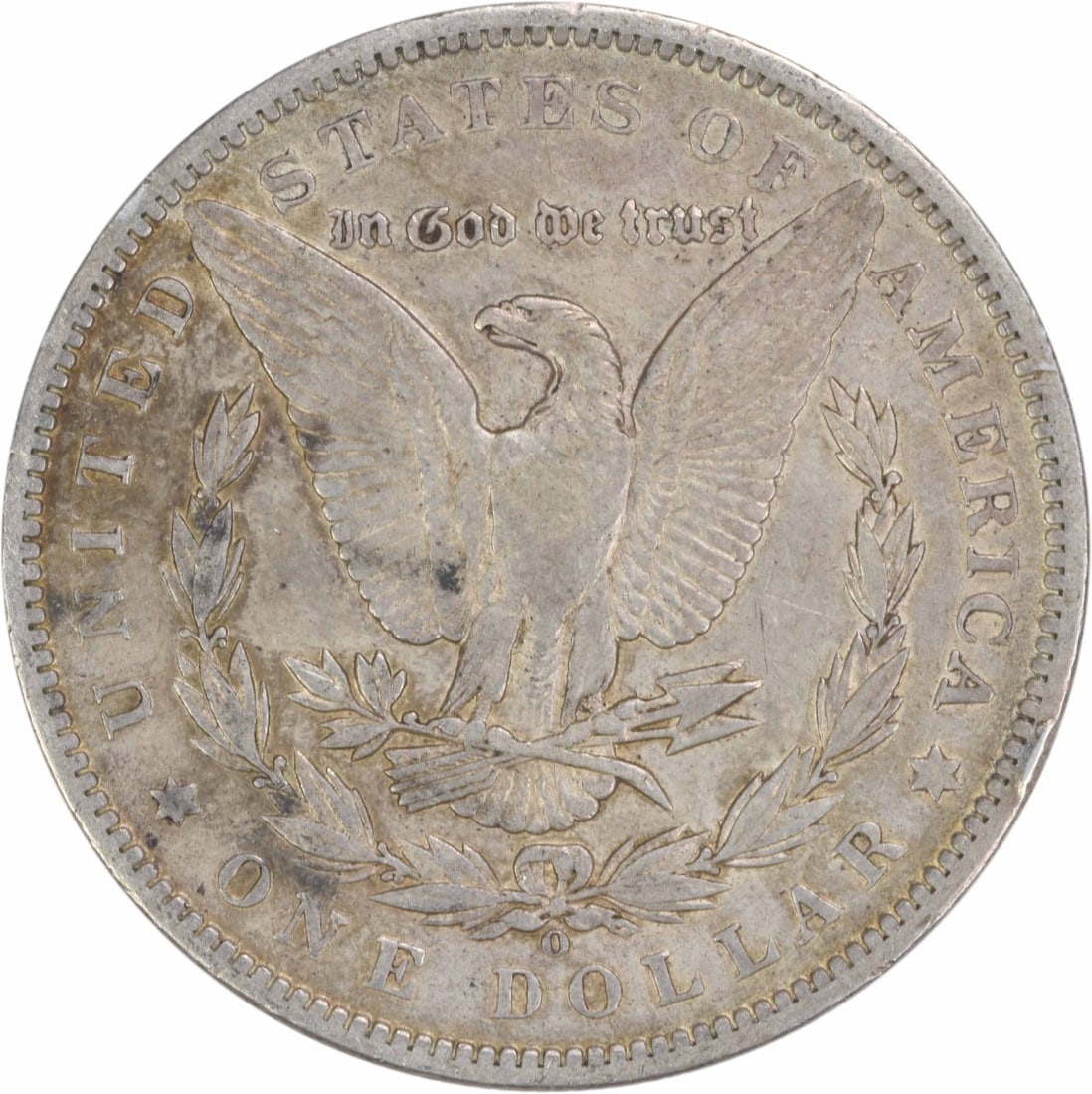 Uncertified 1892-O Morgan Silver Dollar EF - 2