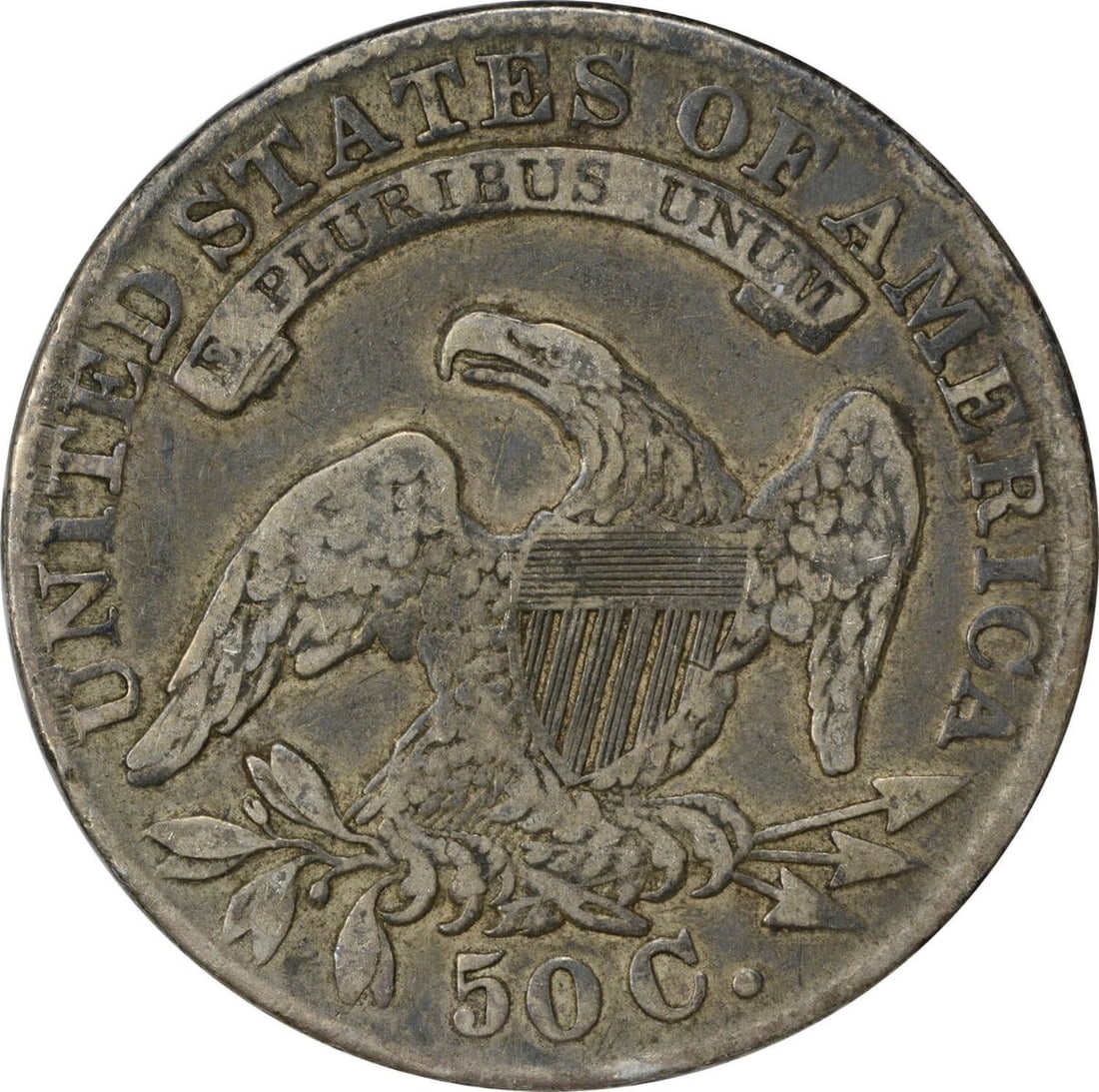 Uncertified 1833 Bust Half Dollar - 2