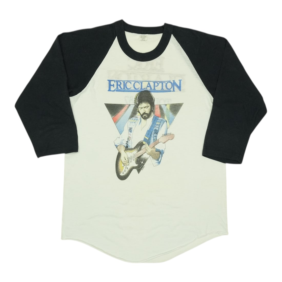 Eric Clapton 1982 Tour Jersey Shirt: Eric Clapton 1982 Tour Jersey Shirt Score the ultimate piece of rock 'n' roll history with this authentic 1982 Eric Clapton Tour Jersey Shirt, boasting vintage graphics on both front and back, and