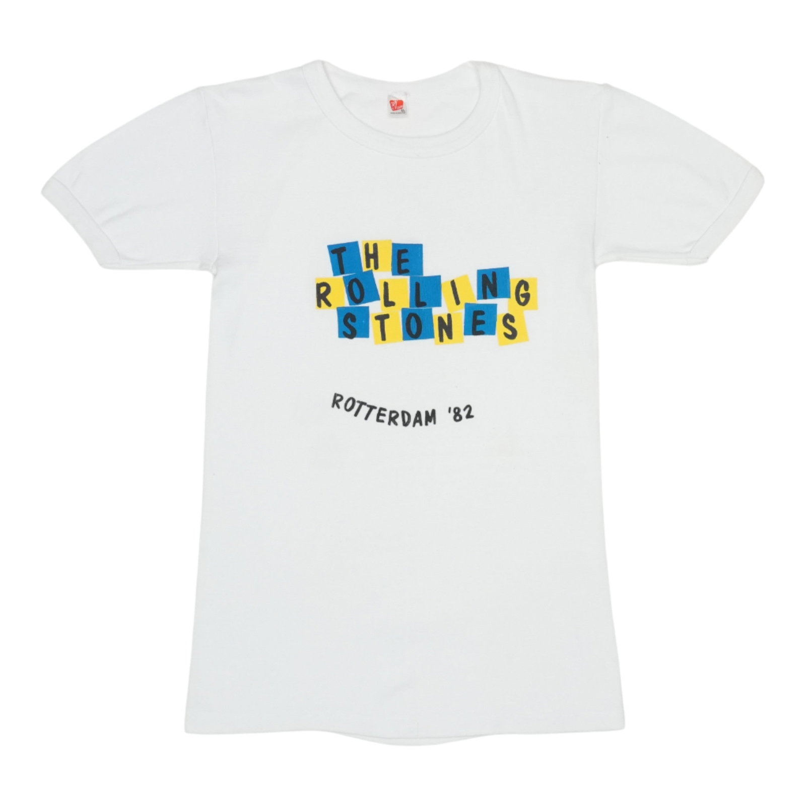 Shirt 1982 Rolling Stones Rotterdam Concert: Shirt 1982 Rolling Stones Rotterdam Concert Get ready to rock with the iconic 1982 Rolling Stones Rotterdam Concert Shirt, a true vintage piece that's been washed and ready to wear for you. This authe