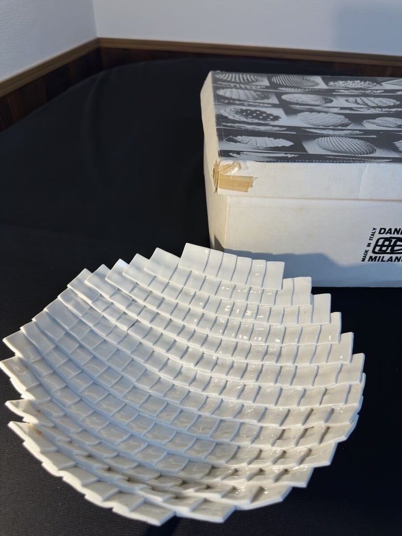 Enzo Mari Danese Porcelain, 1973 Vintage (1 of 18)