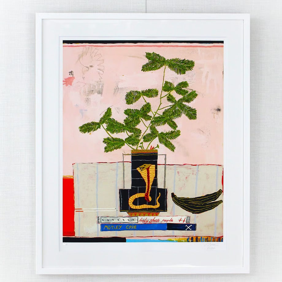 2021 Jordy Kerwick BLACK OF THE SUN (AVANT) Signed Numbered Silkscreen x/ 95: 2021 Jordy Kerwick BLACK OF THE SUN (AVANT) Signed Numbered Silkscreen x/ 95 Own a unique piece of art from renowned artist Jordy Kerwick, featuring his striking 'Black of the Sun' (AVANT) print. This