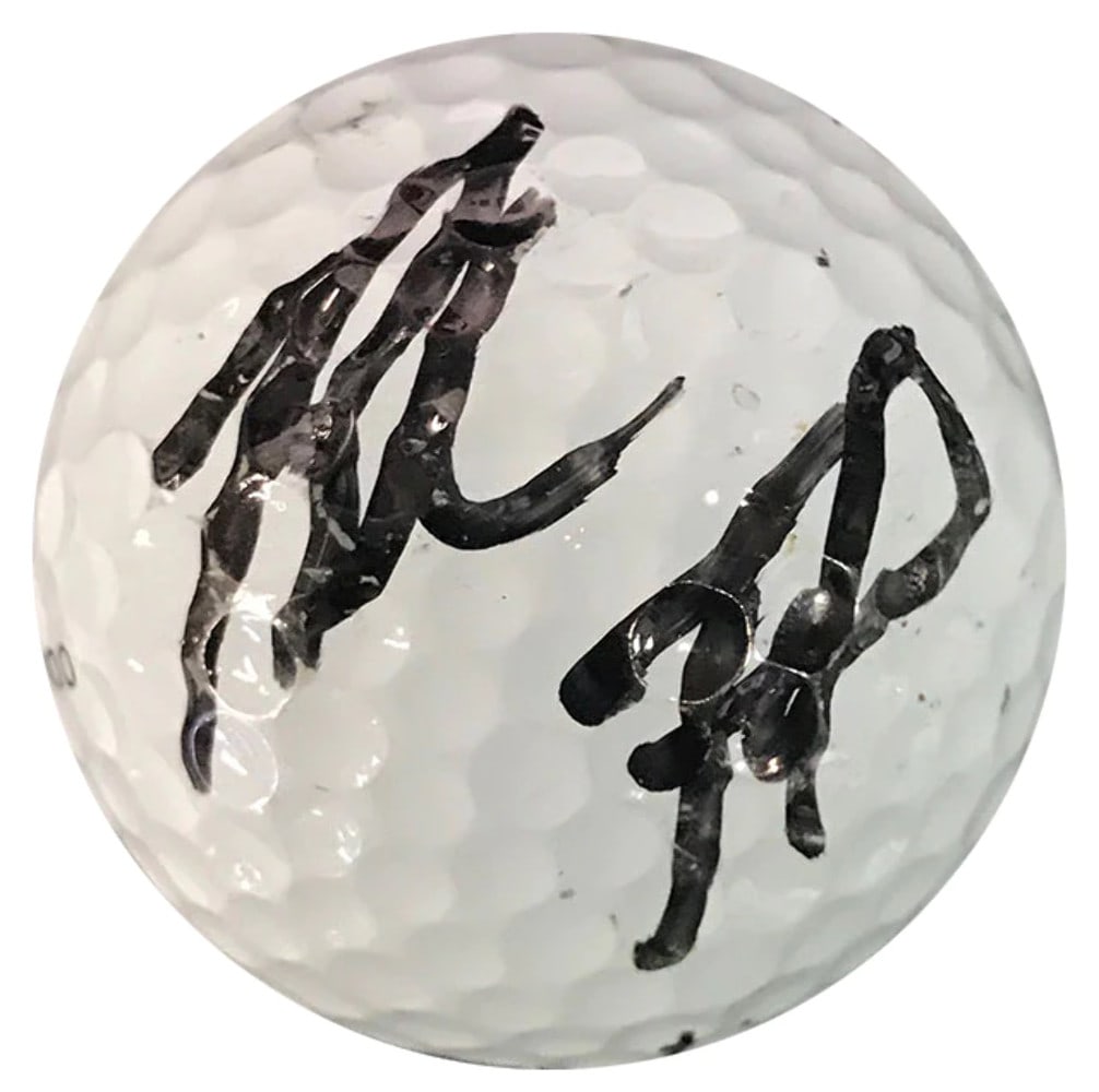 Ball Brad Faxon Autographed Titleist 4 Golf: Ball Brad Faxon Autographed Titleist 4 Golf Meet the ultimate collector's item for golf enthusiasts - a genuine, autographed Titleist 4 Golf Ball signed by Brad Faxon in black sharpie. This rare and u