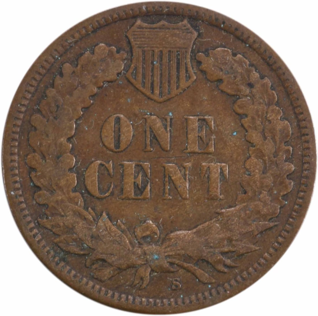 Uncertified 1908-S Indian Cent VG - 2