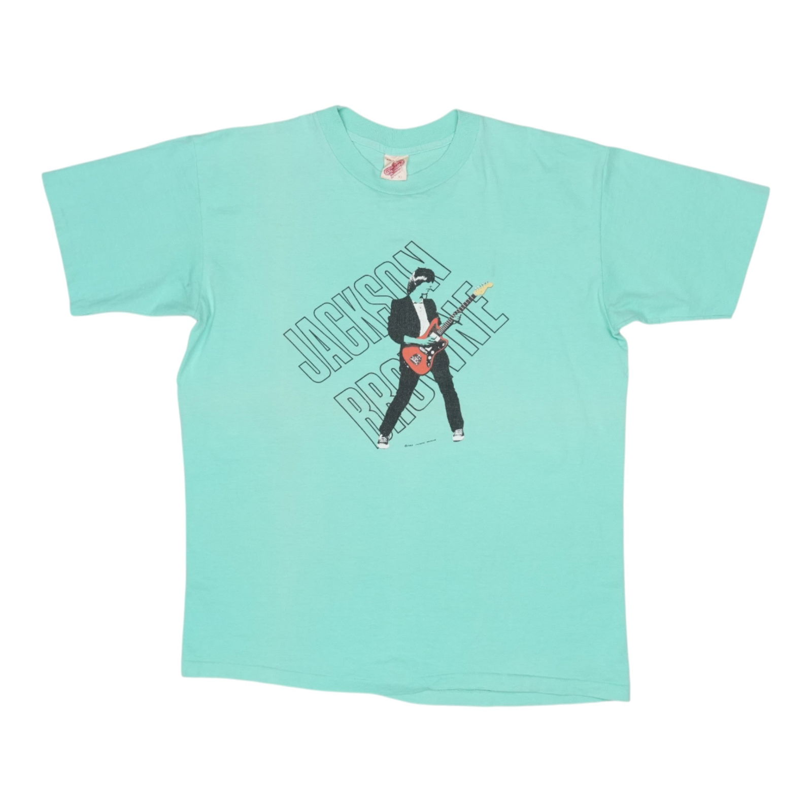 Jackson Browne 1983 Shirt: Jackson Browne 1983 Shirt Get ready to rock with this authentic 1983 vintage Jackson Browne shirt, featuring the iconic singer-songwriter's signature style from the early 80s era. With its classic