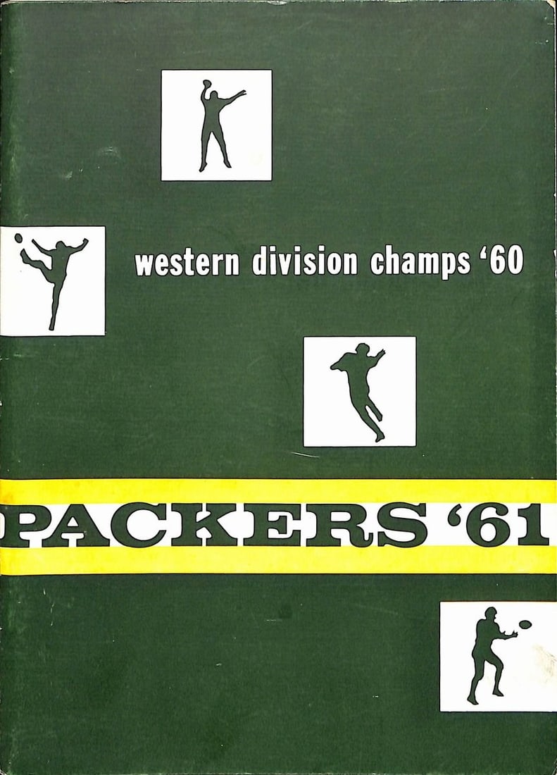 189485 1961 Packers Vintage 5x7 Football Media/ Press Guide "Vince Lombardi" RARE: 189485 1961 Packers Vintage 5x7 Football Media/ Press Guide "Vince Lombardi" RARE Rarity alert! This vintage 1961 Green Bay Packers media guide is a true treasure for any football enthusiast,