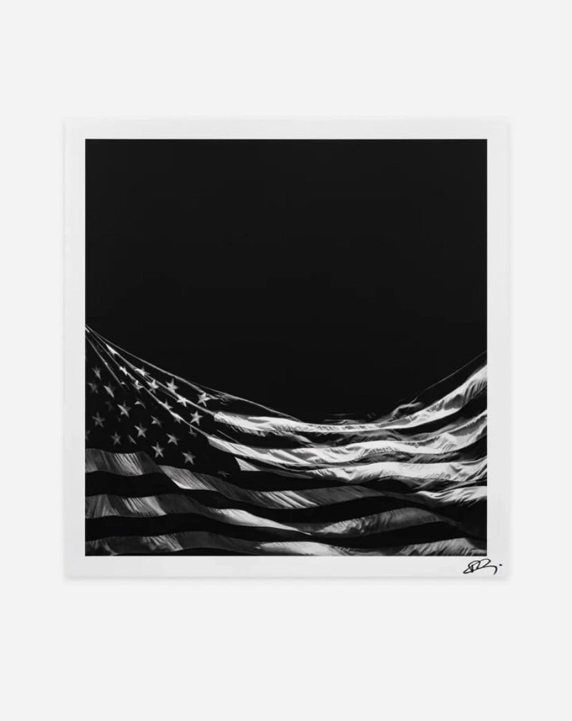 28.31in Robert Longo Silkscreen Signed Framed 29.13in x (1 of 2)