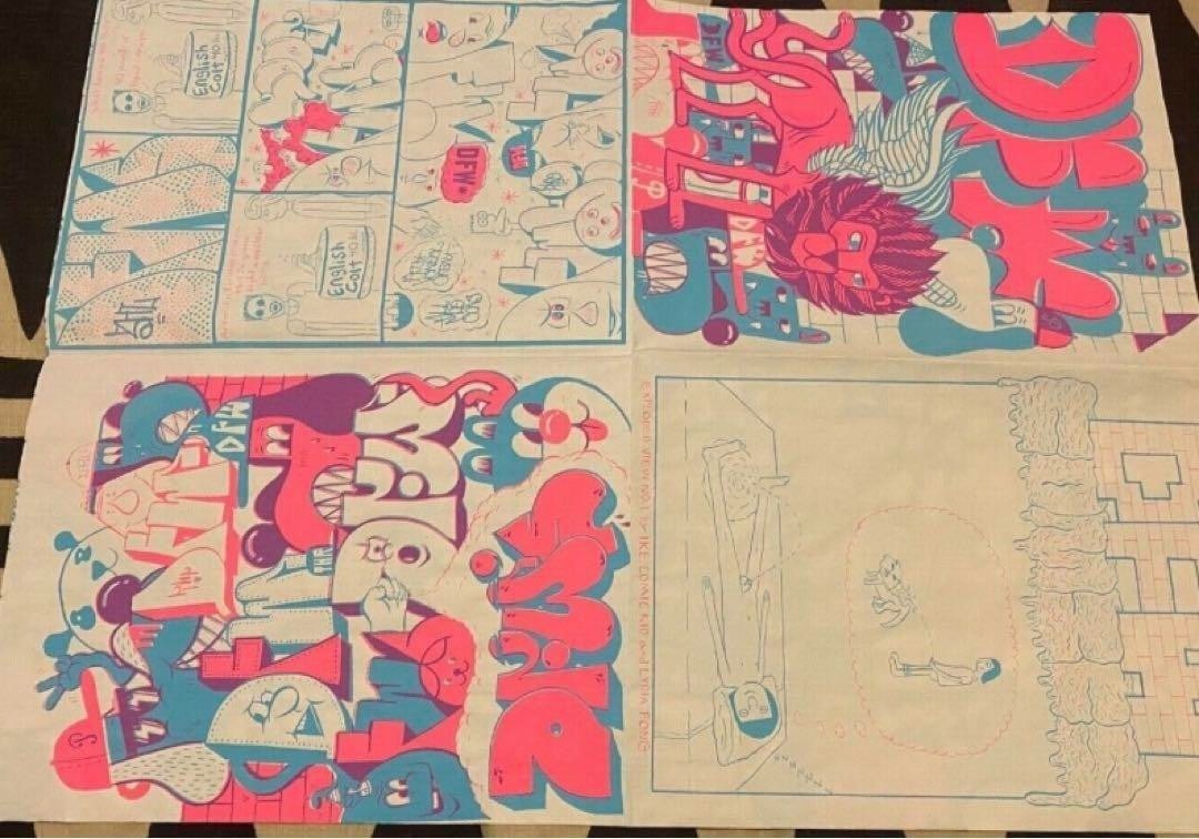 Poster Barry McGee DFW Comics - 6