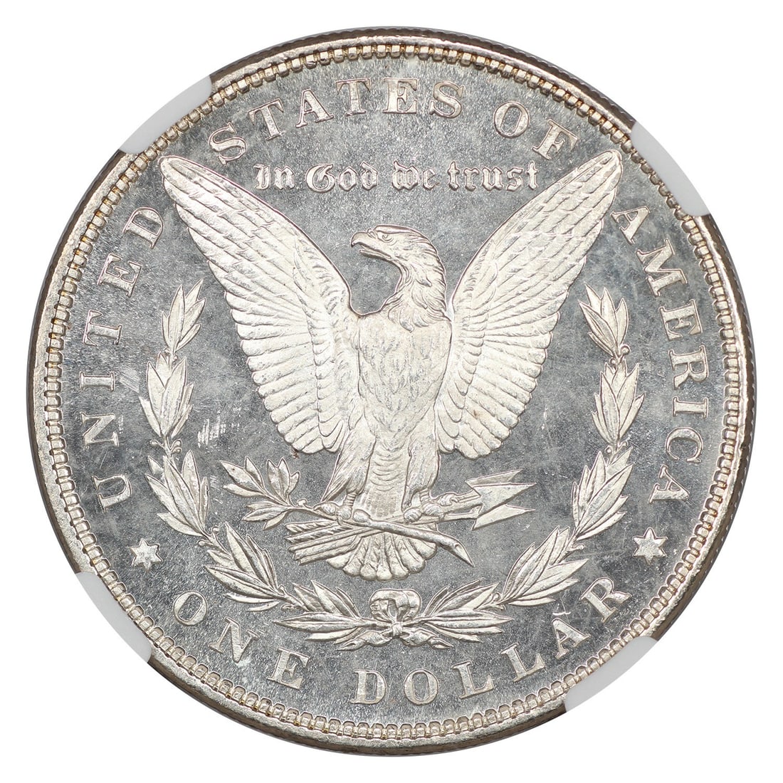 Morgan Dollar (1898) MS65DMPL NGC - 4