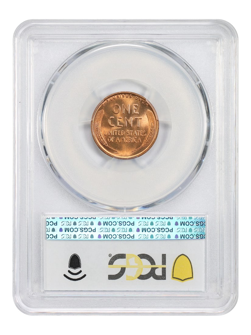 1938-D Wheat Reverse Lincoln Cent MS67RD - 2