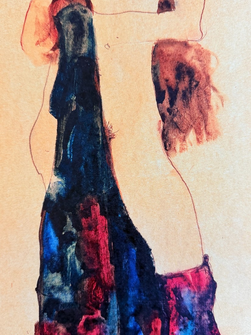 Numbered Egon Schiele Lithograph - 4