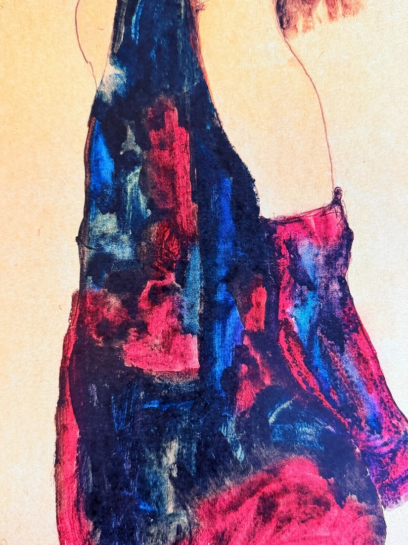 Numbered Egon Schiele Lithograph - 5