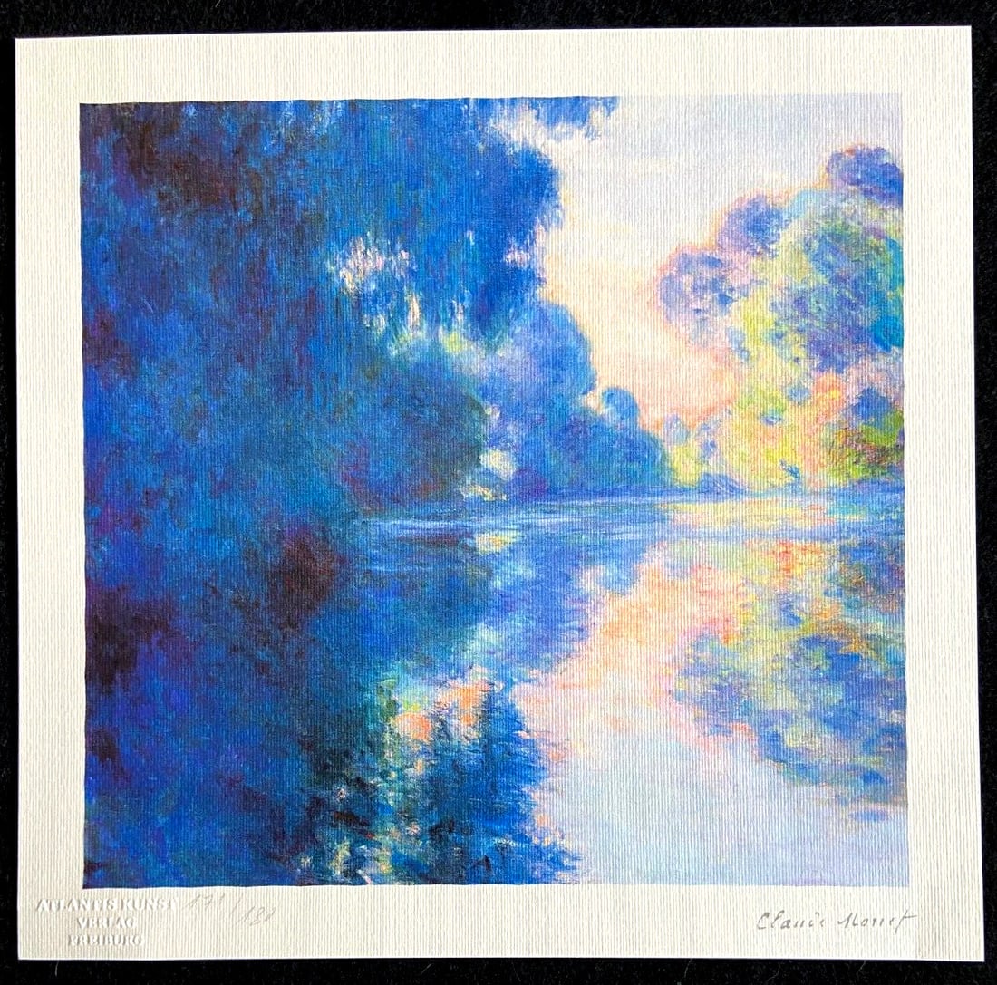 Numbered Claude Monet Lithograph - 2